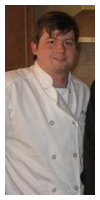 Working at a private party with his culinary group for NFL wide receiver Chad Jackson