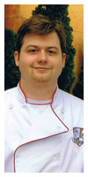 After his culinary school graduation