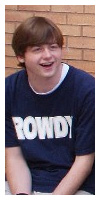As a "Raider Rowdy" at Jackson Academy pep rallies.