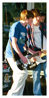 Wynn and Ric with his band